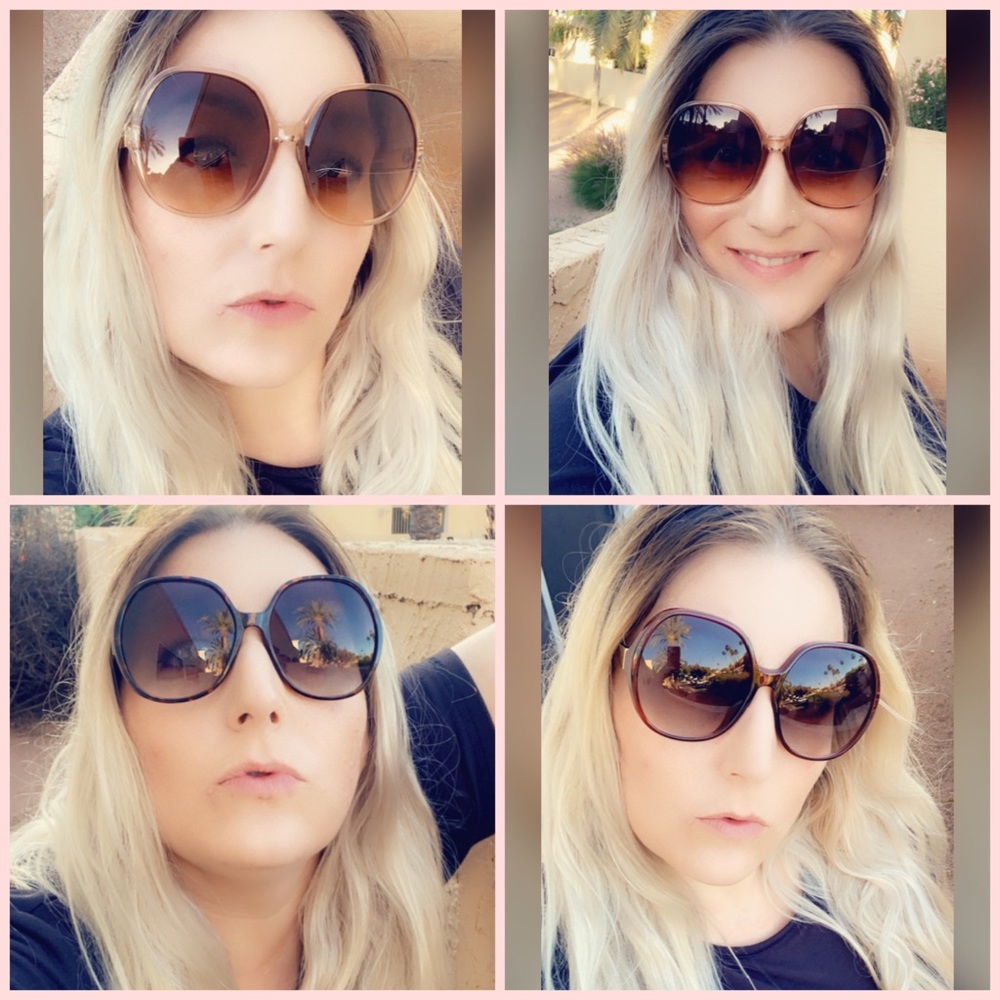 Oversized Round Sunnies 🕶  NWT - Picture 6 of 6